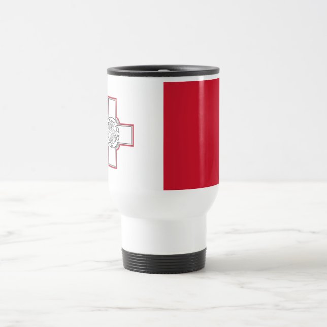 Maltaflagge Reisebecher (Mittel)