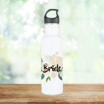 Malte Elfenbeinbride Edelstahlflasche<br><div class="desc">Mehrere Farben sind verfügbar. Personalisieren Sie Ihre Daten mit Ihrem Namen oder Titel.</div>