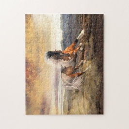 Malte Wüste Mustang Horse Puzzle