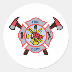 MALTESE CROSS APPLIQUE RUNDER AUFKLEBER