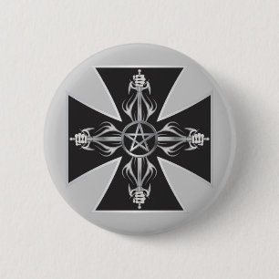 Maltese Cross Button