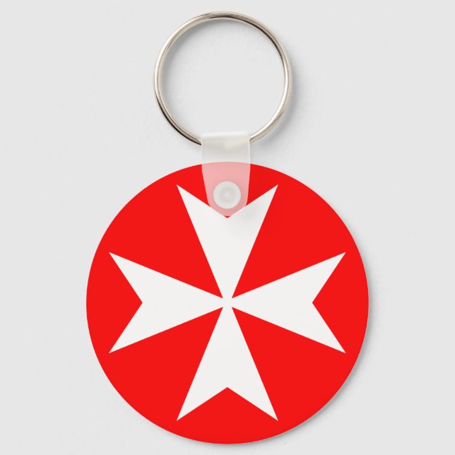 Maltese Cross Schlüsselanhänger (Vorderseite)