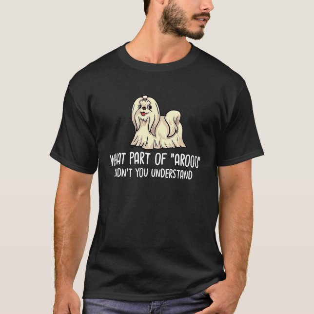 Maltese Dog Puppies Owner T-Shirt (Vorderseite)
