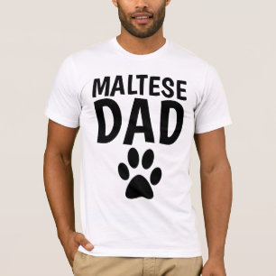 MALTESE DOG VATER T - Shirt