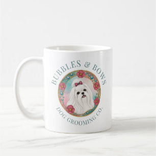 Maltese-Hundepflege-Salon-Tasse Kaffeetasse