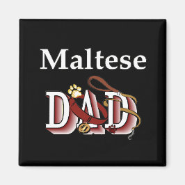 Maltese Papa Magnet