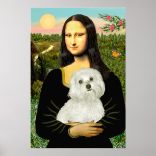Malteser 11 - Mona Lisa Poster
