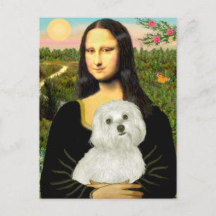 Malteser 11 - Mona Lisa Postkarte