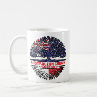 Malteser australischer Tree-Roots-Flag Kaffeetasse