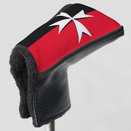 Malteser Cross & Malta Flagge Golf Covers / Clubs Golf Headcover