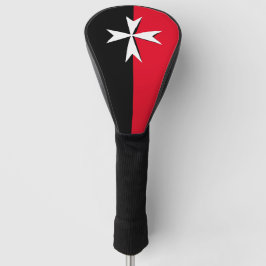 Malteser Cross & Malta Flagge Golf Covers / Clubs Headcover