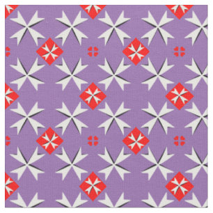 Malteser Cross- und Malta-Flagge Trendy Fabric / M Stoff