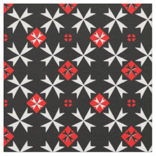 Malteser Cross- und Malta-Flagge Trendy Fabric / M Stoff