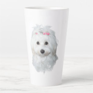 Malteser des Elegance Fluffy Beauty Milchtasse