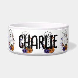 Malteser Halloween Ghost Dog Napf