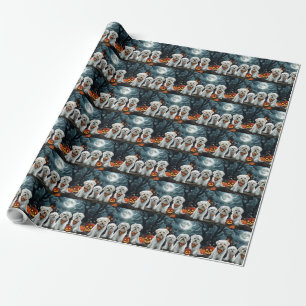 Malteser Halloween Gruselig Geschenkpapier