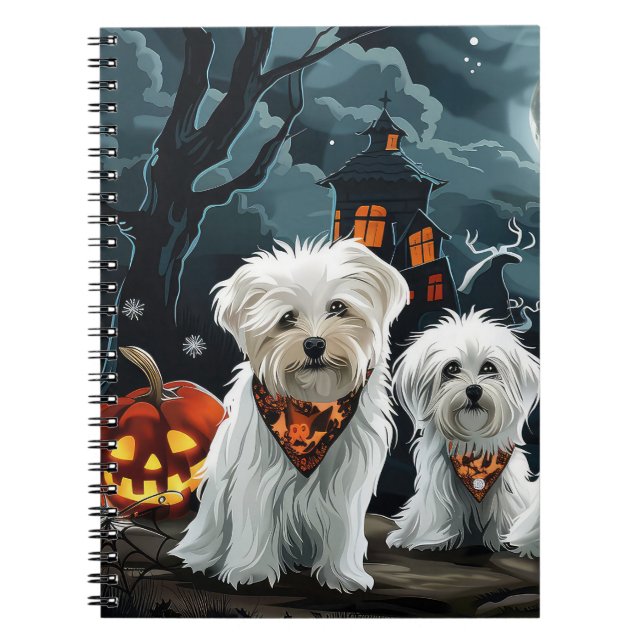 Malteser Halloween Spooky Notizblock (Vorderseite)