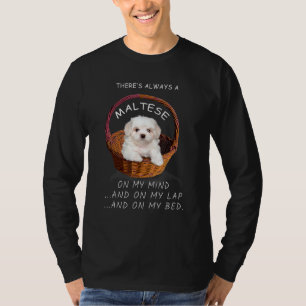 Malteser Hund steht mir im Kopf Welpe 2 T-Shirt