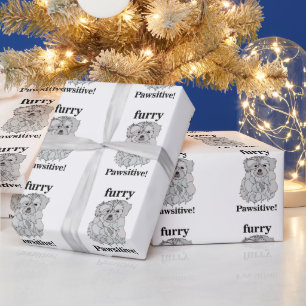 Malteser Hund Tier Pet Funny Geschenkpapier