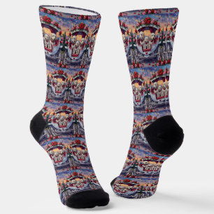 Malteser Hund Valentinstag  Socken