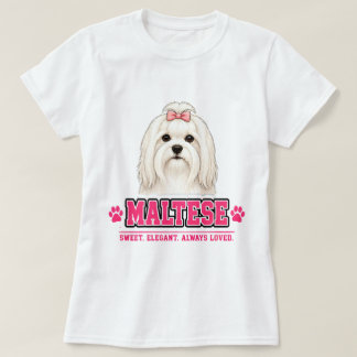 🐾 Malteser-Hundefreund Geschenk 🐾 T-Shirt