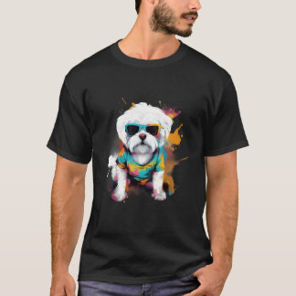 Malteser Hundezüchter für einen maltesischen Obert T-Shirt