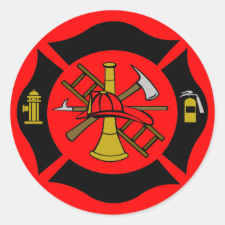 Malteser Kreuzsticker 2 Runder Aufkleber