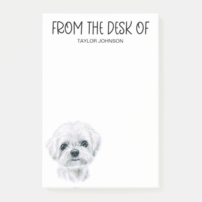 Malteser Lover Post-it Klebezettel (Vorderseite)