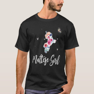 Malteser maltesischer Hund T-Shirt