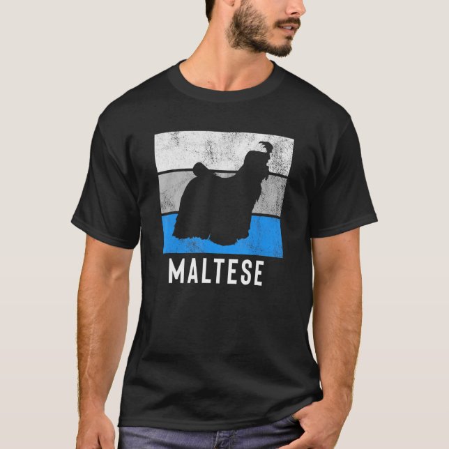 Malteser Retro T-Shirt (Vorderseite)