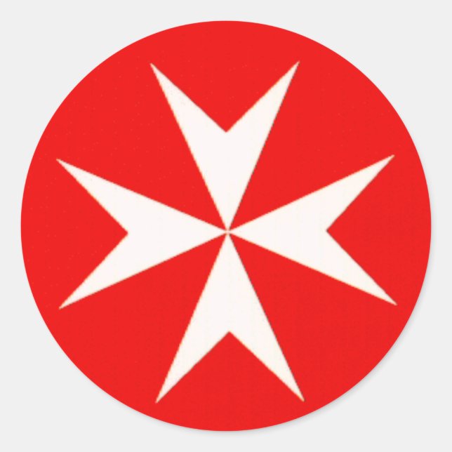 Malteser SKATEBOARD STICKER (Vorderseite)