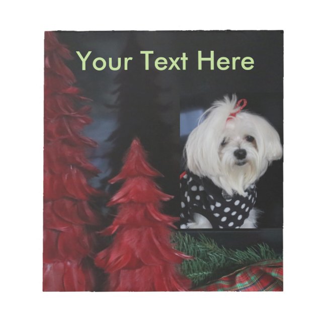 Malteser Weihnachten Notizblock (Vorderseite)