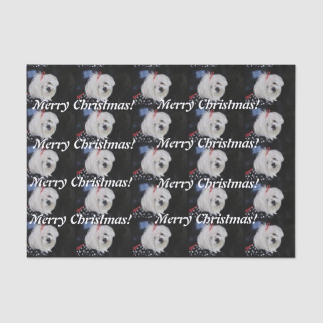 Malteser Weihnachten Seidenpapier (Vorderseite)