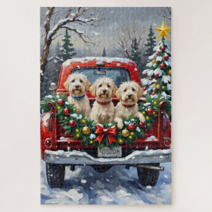 Malteser Weihnachtsroter LKW Urlaub Puzzle