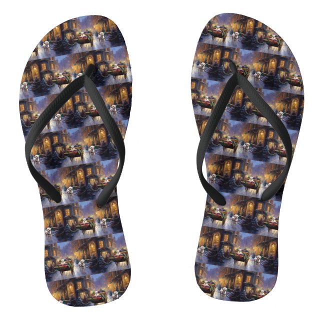 Malteser Weihnachtssaison Flip Flops (Fußbett)