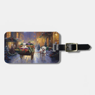 Malteser Weihnachtssaison Gepäckanhänger