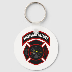 Malteserkreuz - Firefighter/EMT Schlüsselanhänger