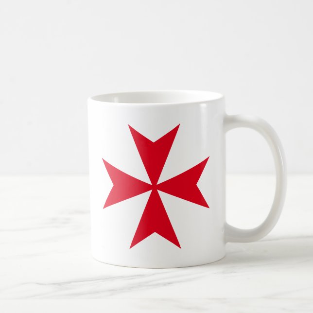 Malteserkreuz Kaffeetasse (Rechts)