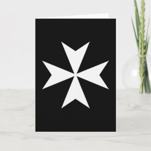 Malteserkreuz katholisch Christi Karte