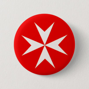 MALTESERKREUZ-KNOPF BUTTON