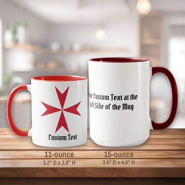 Malteserkreuz-Symbol Tasse (Von Creator hochgeladen)