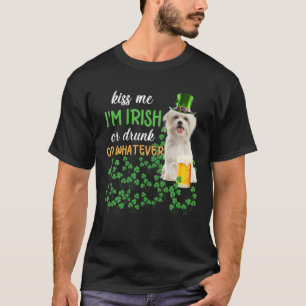 Maltesisch küsst mich, ich bin irisch oder Betrunk T-Shirt