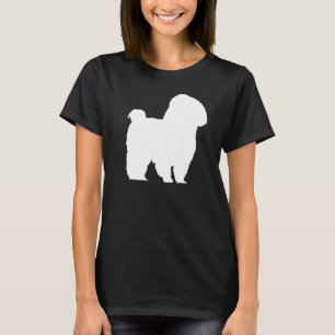 Maltesisch Maltipoo Hund Mama Vater Haustier Niedl T-Shirt