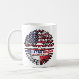 Maltesisch USA USA Vereinigte Staaten Tree Kaffeetasse