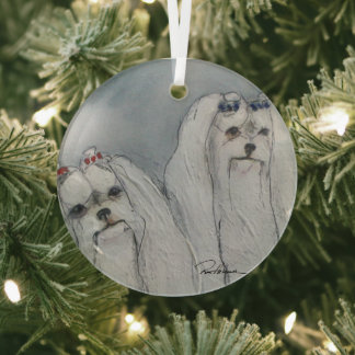 Maltesisch von Hevener Ornament Aus Glas