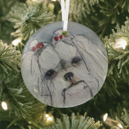 Maltesisch von Hevener Ornament Aus Glas