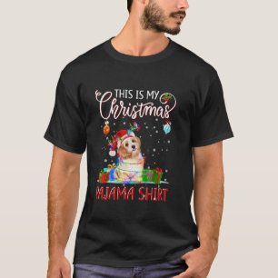 Maltesische Bäume leichte Hunde Weihnachten Dies i T-Shirt