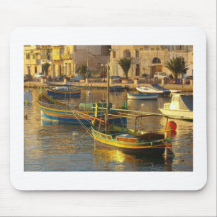Maltesische Boote Mousepad