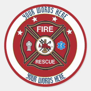 Maltesische Cross Custom Aufkleber zur Rettung von