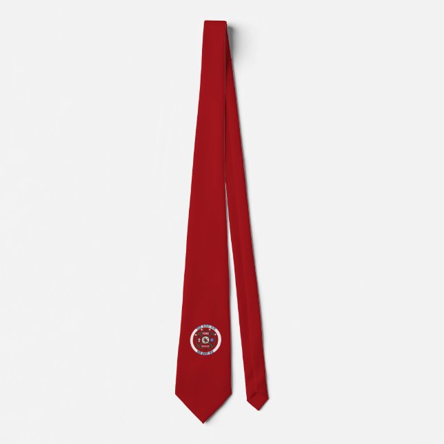 Maltesische Cross Custom Necktie zur Rettung des F Krawatte (Vorderseite)